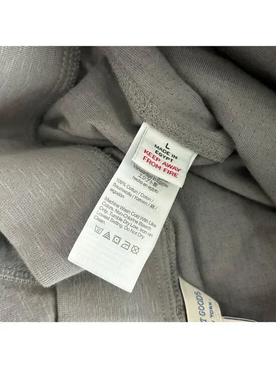 J.Crew Knit Good Heather Gray Jogger Pants Casual Lounge Size Large Men's - Picture 4 of 5